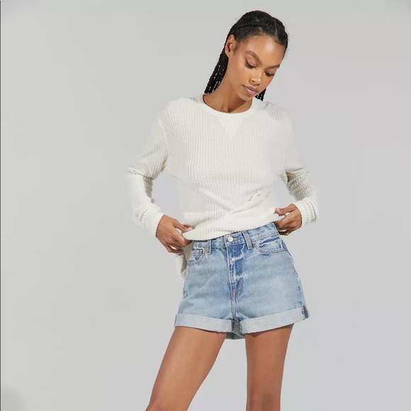 Urban Outfitters BDG High Rise Mom Shorts - Picture 6 of 7